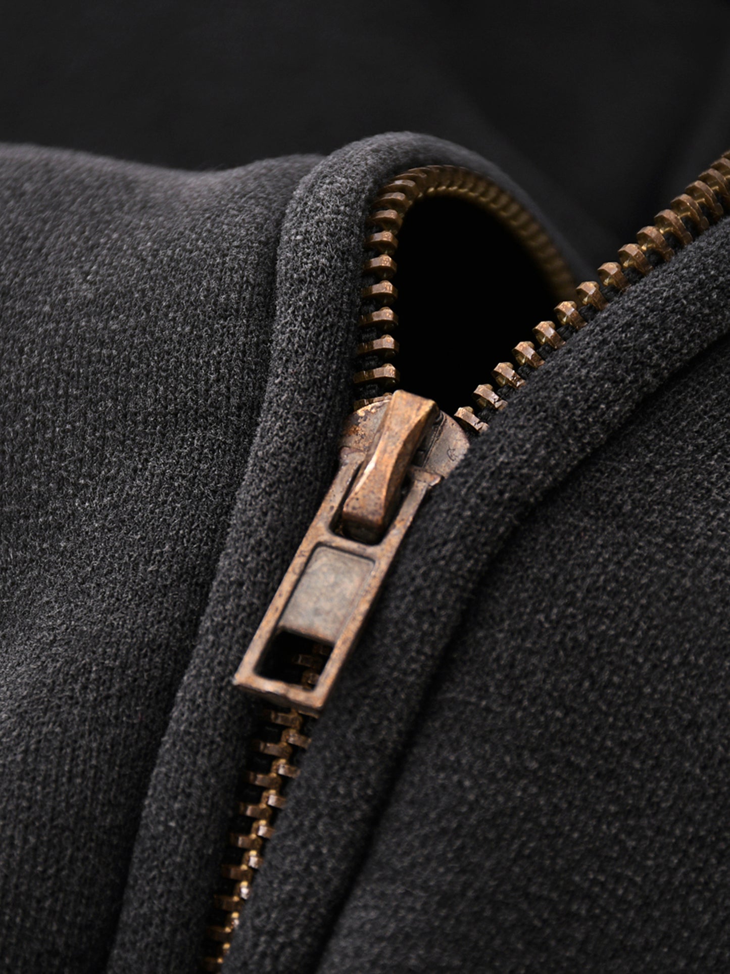 Sunfade Double Zipped Boxy Hoodie