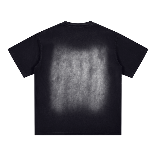 Square Patch Washed T-Shirt