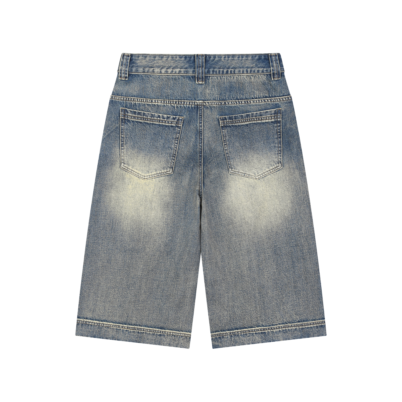 Wash Denim Jorts