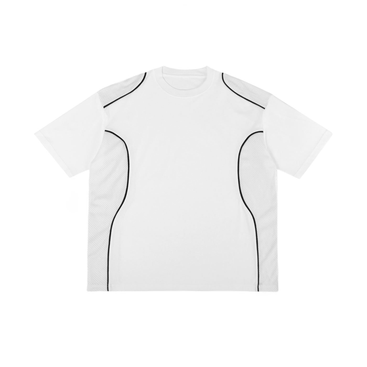 Piped Panel T-Shirt