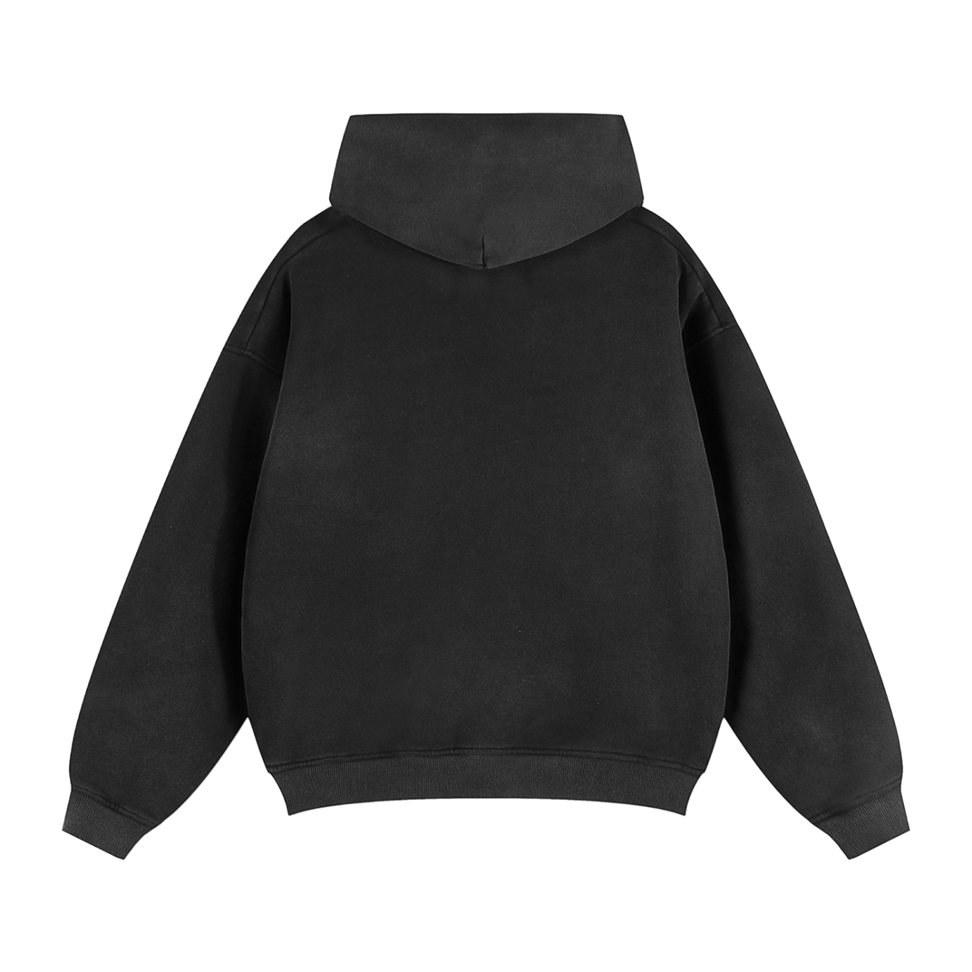 Sunfade Double Zipped Boxy Hoodie