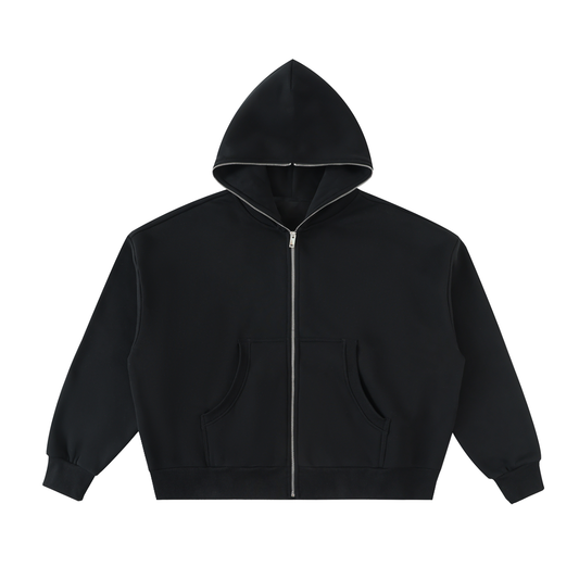 Boxy Full Zip Hoodie