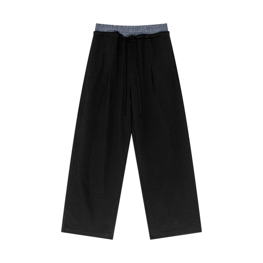 Plaid Waist Pants