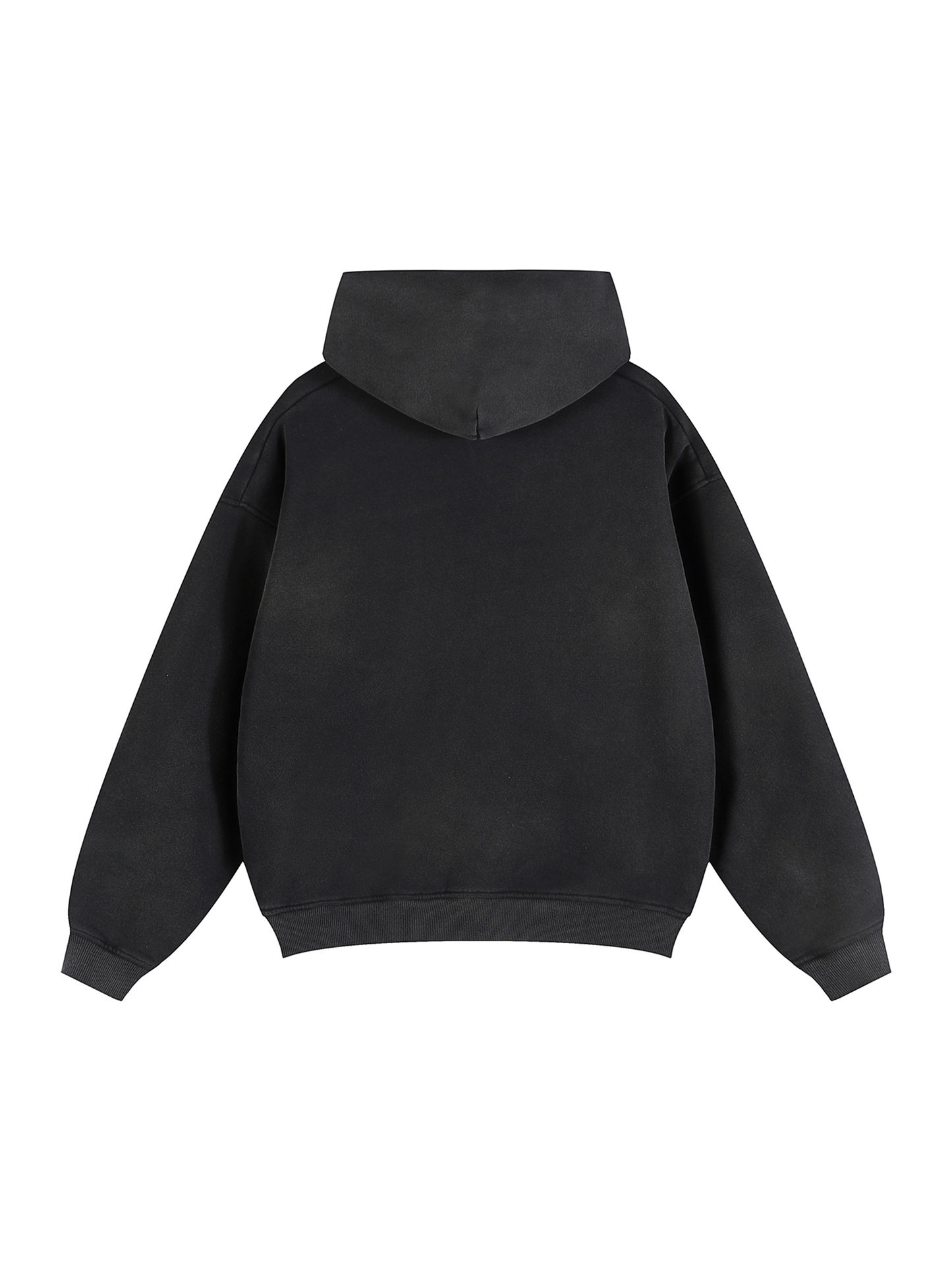 Sunfade Double Zipped Boxy Hoodie