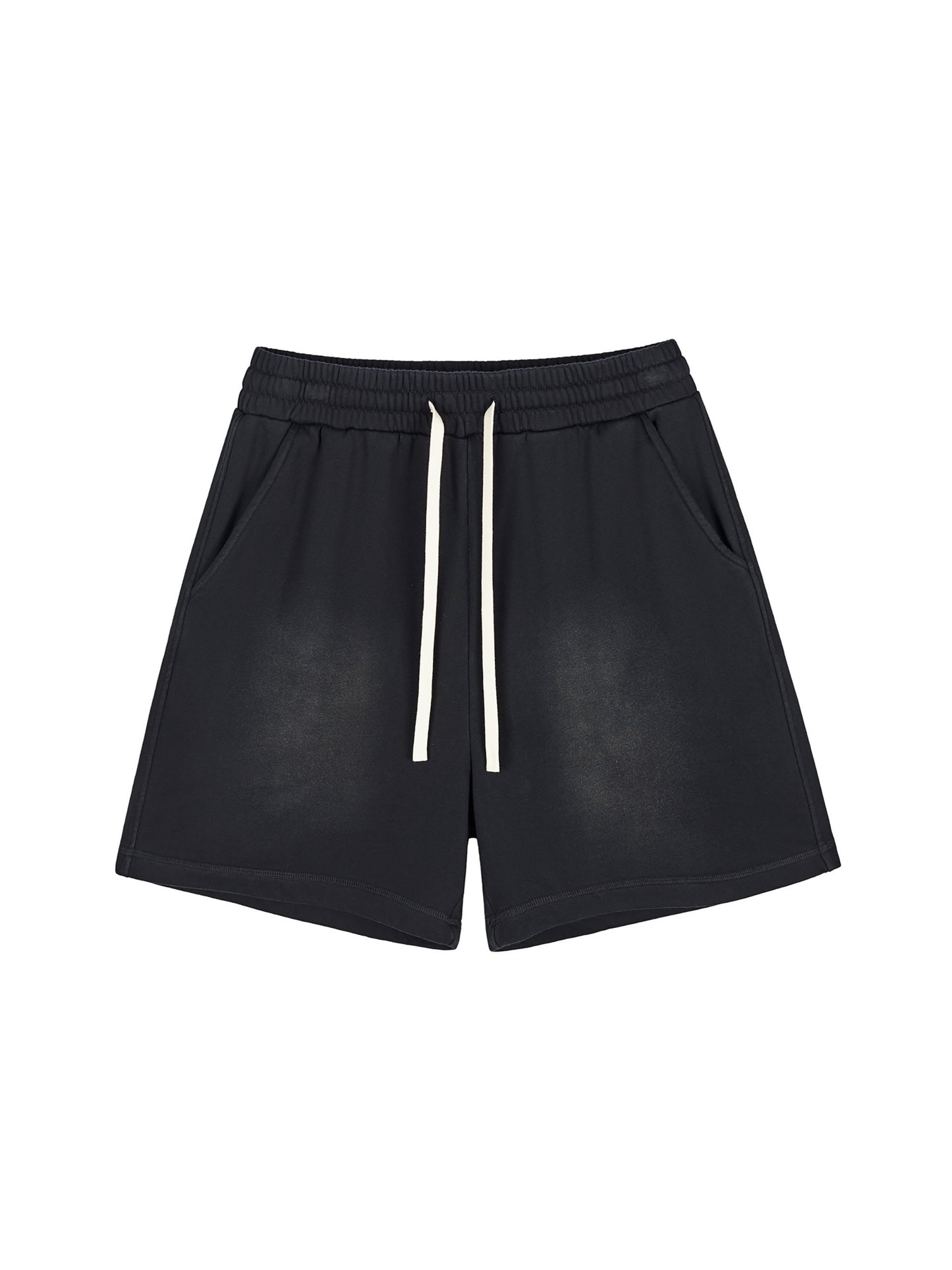 Sun Fade Raw Hem Shorts