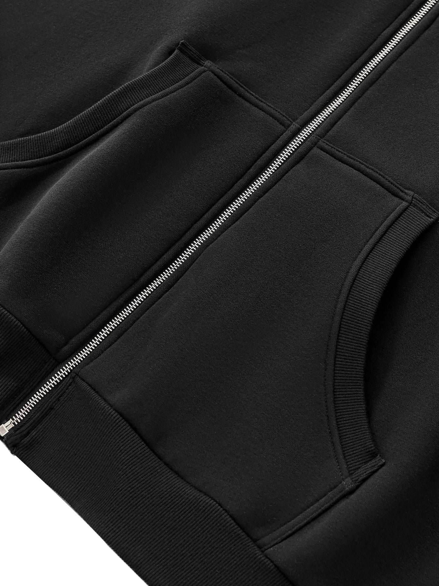 Boxy Full Zip Hoodie