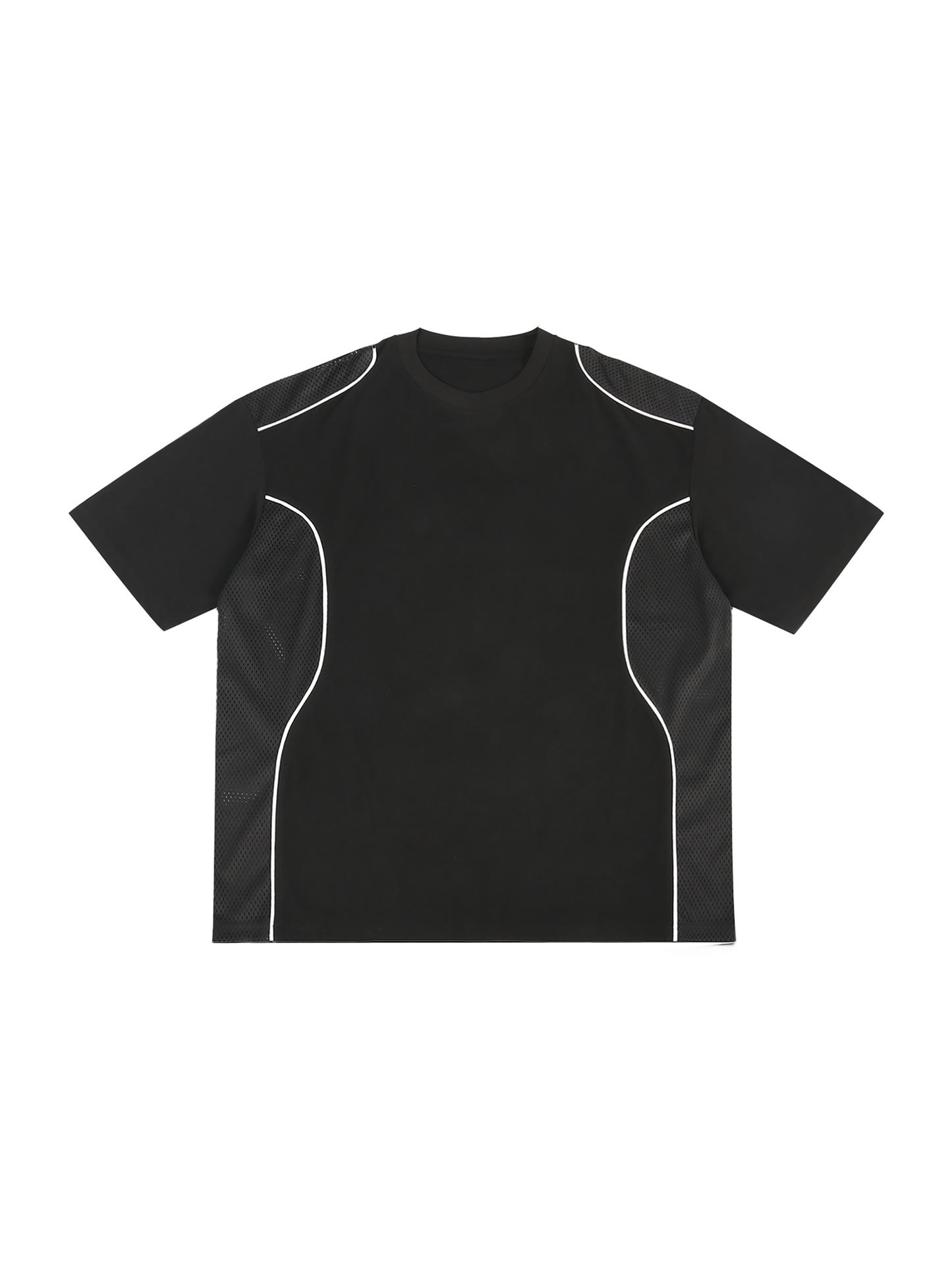 Piped Panel T-Shirt