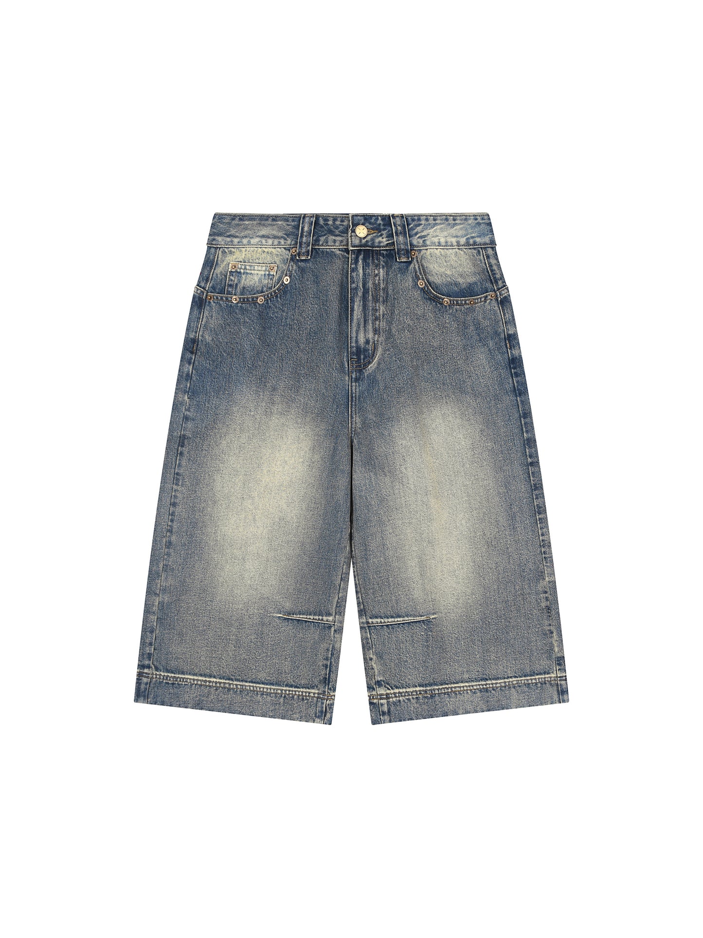 Wash Denim Jorts