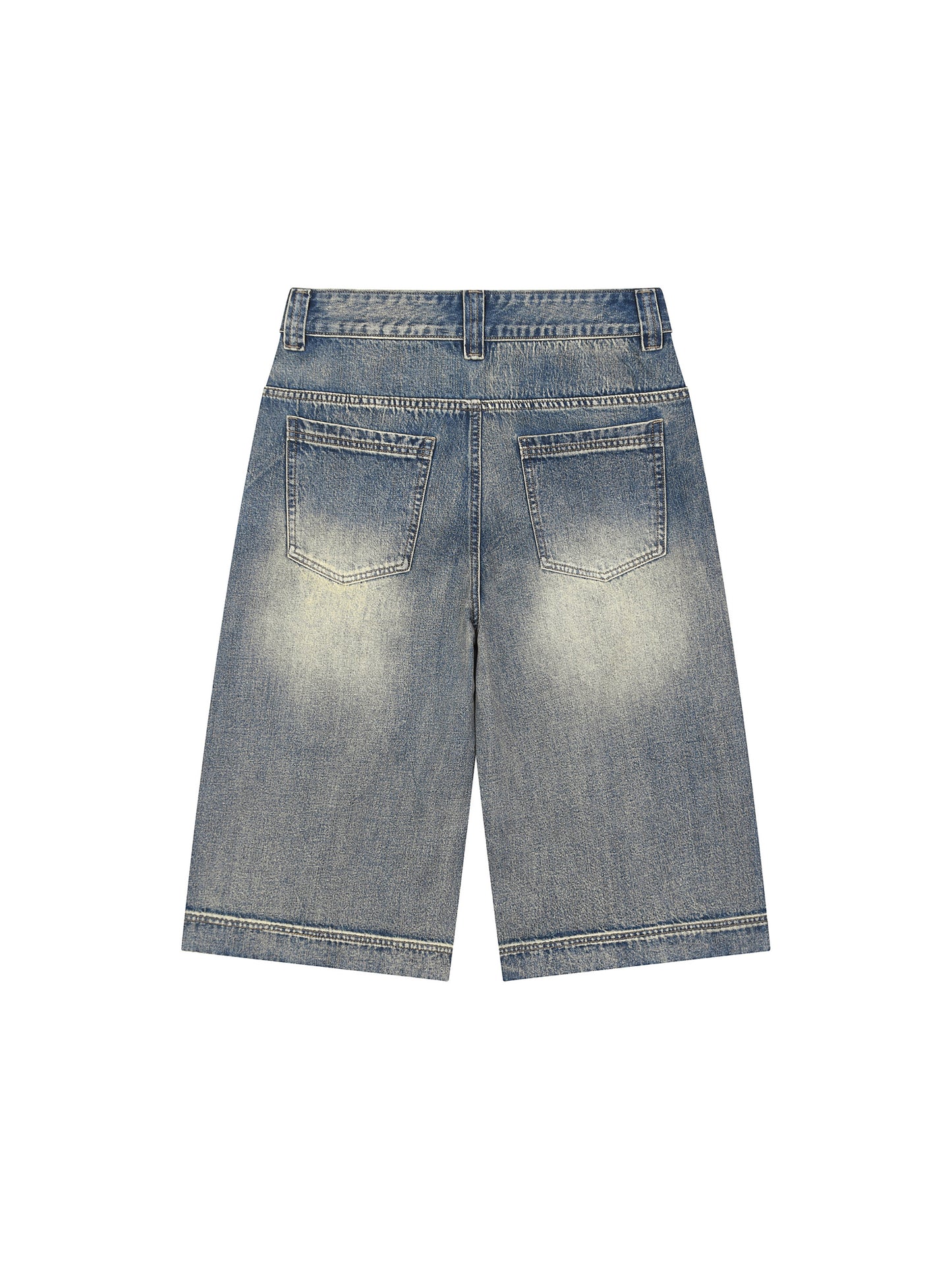 Wash Denim Jorts